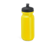 Gourde de sport en plastique avec large zone de marquage 620ml couleur jaune