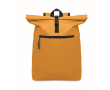Sac à dos roll top pour ordinateur 15'' en polyester couleur moutarde