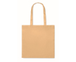 Sac de shopping en RPET non tissé à longues anses 80 g/m² couleur ivoire