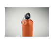 Bouteille anti-fuite en acier inoxydable recyclé de 750 ml couleur orange