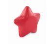 Anti-stress classique en forme d’étoile en différentes couleurs couleur rouge