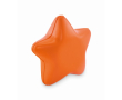 Anti-stress classique en forme d’étoile en différentes couleurs couleur orange