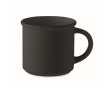 Tasse monochrome mate avec bord supérieur 300ml couleur noir