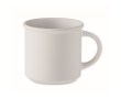Tasse monochrome mate avec bord supérieur 300ml couleur blanc