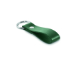 Porte-clés avec lanière en cuir synthétique en couleurs classiques couleur vert foncé