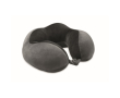 Oreiller de voyage en mousse conçu pour soutenir le cou couleur gris foncé
