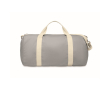 Sac en tissu recyclé avec double anse ajustable et amovible couleur gris
