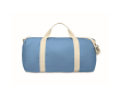 Sac en tissu recyclé avec double anse ajustable et amovible couleur turquoise
