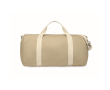 Sac en tissu recyclé avec double anse ajustable et amovible couleur kaki