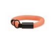 Porte-clés bracelet flottant idéal pour une utilisation dans l’eau couleur orange
