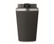 Gobelet à double paroi avec revêtement intérieur en céramique 350 ml couleur noir