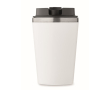 Gobelet à double paroi avec revêtement intérieur en céramique 350 ml couleur blanc