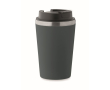 Tasse à double paroi avec revêtement intérieur en céramique 350 ml couleur noir mat