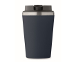 Gobelet à double paroi avec revêtement intérieur en céramique 350 ml couleur bleu marine