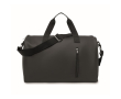 Sac au toucher doux avec double anse et bandoulière amovible couleur noir