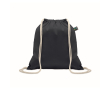 Sac en coton avec fermeture à cordon 180 g/m² couleur bleu