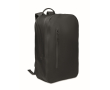 Sac à dos noir pour ordinateur portable en RPET imperméable 16 pouces couleur noir