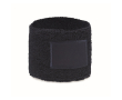 Bracelet de sport en polycoton avec patch personnalisable couleur bleu marine