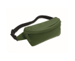 Sac banane en RPET et PU ajustable avec un grand compartiment couleur vert foncé