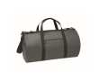 Sac de voyage en polyester et PU avec des poches latérales couleur gris foncé