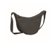 Sac à bandoulière en RPET avec une poche principale couleur gris foncé