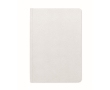 Carnet A5 à couverture rigide fabriqué en canne à sucre, pages lignées couleur blanc