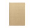 Carnet A5 à couverture rigide fabriqué en canne à sucre, pages lignées couleur kaki