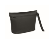 Pochette RPET étanche pour documents avec une dragonne couleur noir