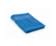 Serviette de toilette en éponge 100% coton 380 g/m² 30x50 cm couleur bleu