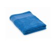 Serviette de bain 100 % coton éponge 380 g/m² 70x140 cm couleur bleu