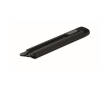 Cutter rétractable en plastique avec lame en acier au carbone et recharges couleur noir