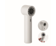Ventilateur portable à main en plastique avec 5 vitesses couleur blanc