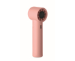 Ventilateur portable à main en plastique avec 5 vitesses couleur rose