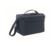 Sac isotherme en PU avec polyester recyclé, poche et bandoulière 5,5 L couleur bleu