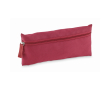 Trousse zippée en polyester RPET 300D couleur bordeaux