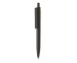 Stylo d’entreprise en plastique recyclé à encre bleue couleur noir