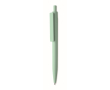 Stylo d’entreprise en plastique recyclé à encre bleue couleur vert menthe