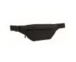 Sac banane en polyester RPET 600D avec fermetures éclair couleur noir