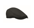Casquette style béret en coton avec boucle métallique 235 g/m² couleur noir