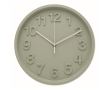 Horloge murale finition mate avec mouvement silencieux couleur vert menthe