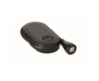 Lampe de lecture LED rechargeable en plastique avec clip et 3 modes couleur noir