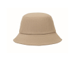 Bob en velours côtelé 100 % polyester pour broderie 220 g/m² couleur beige