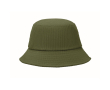 Bob en velours côtelé 100 % polyester pour broderie 220 g/m² couleur vert militaire