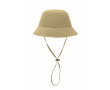 Chapeau bob pliable en nylon imperméable UPF50+ couleur kaki