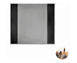 Tapis de plage léger en polyester 200x210cm couleur noir