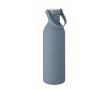 Bouteille en acier inoxydable avec finition caoutchouc 500ml couleur noir mat