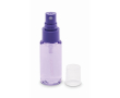 Vaporisateur corporel avec pompe et capuchon 30 ml couleur violet transparent