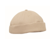 Casquette style docker en coton avec maille et boucle 260 g/m² couleur beige