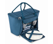 Sac isotherme de pique-nique en RPET pour 2 avec set complet couleur bleu