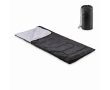 Sac de couchage en polyester 170T avec sac de transport couleur noir